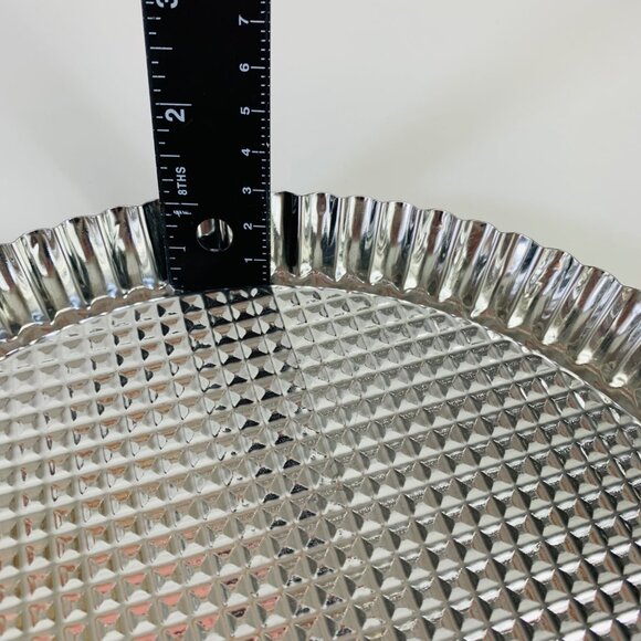 Pamper Chef Quiche Flan Pan Set of 2 Fluted Bakeware Baking Kitchen Pastry Tarts - Picture 11 of 14